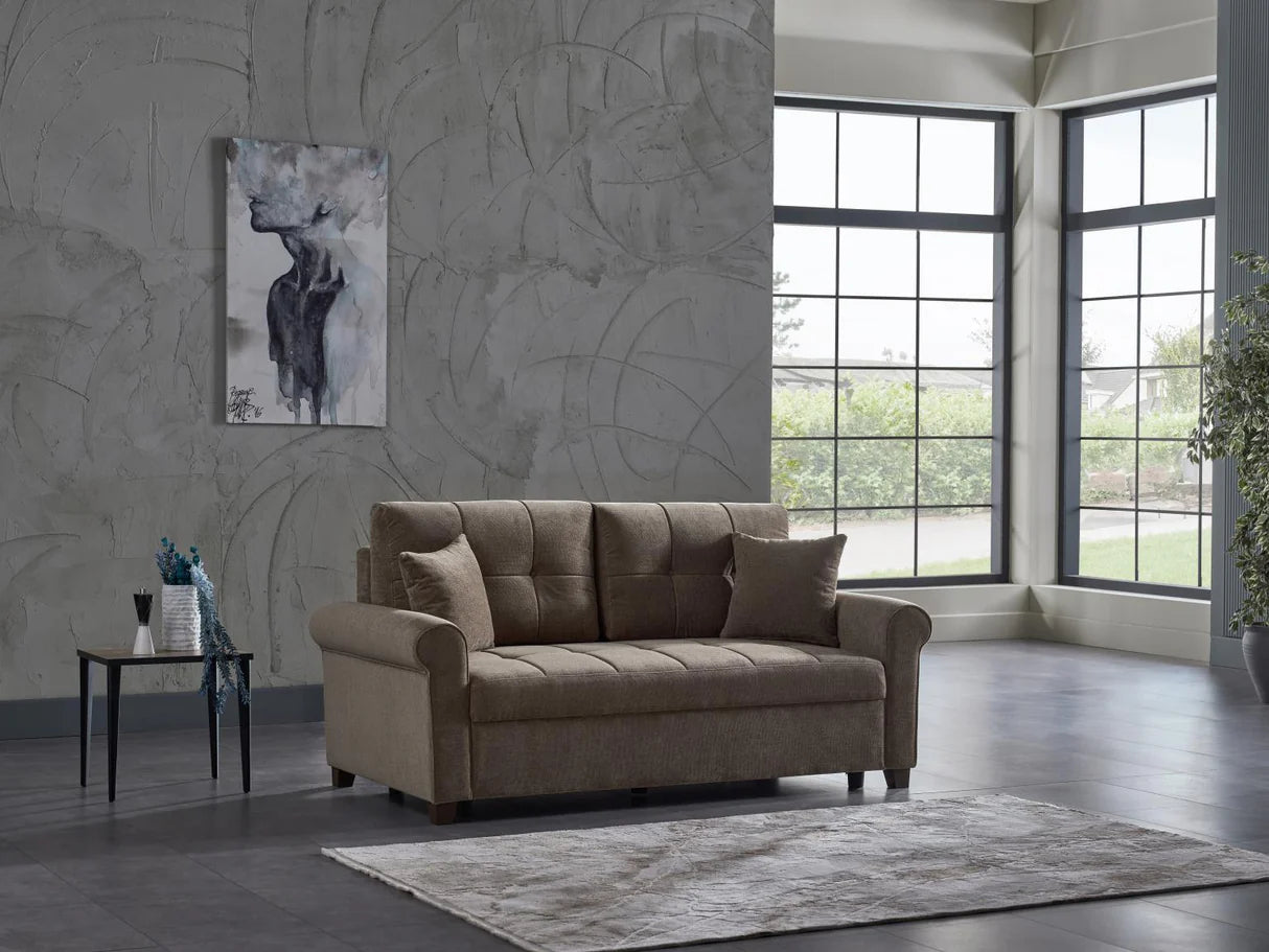 Mocca Koopsi Brown Living Room Set