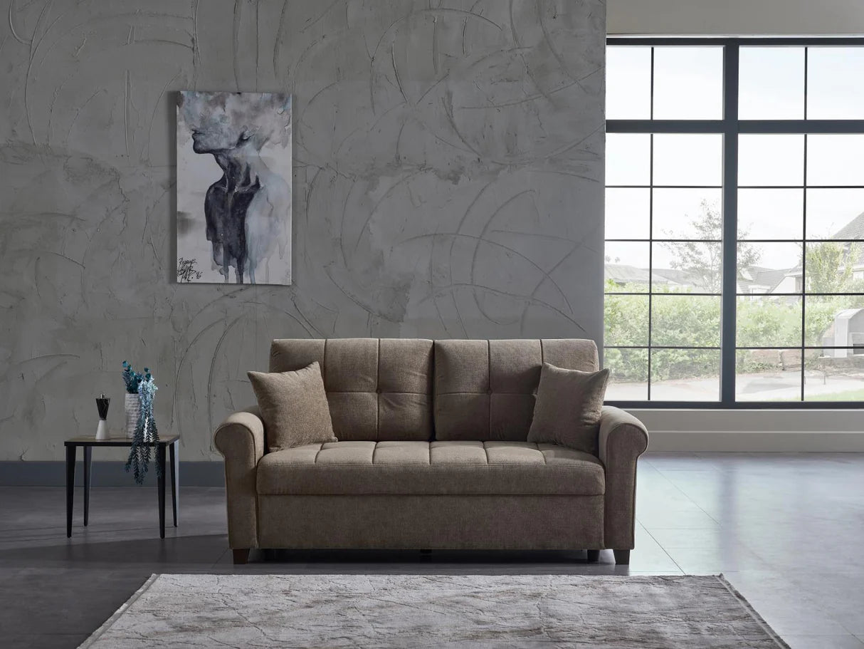 Mocca Koopsi Brown Living Room Set