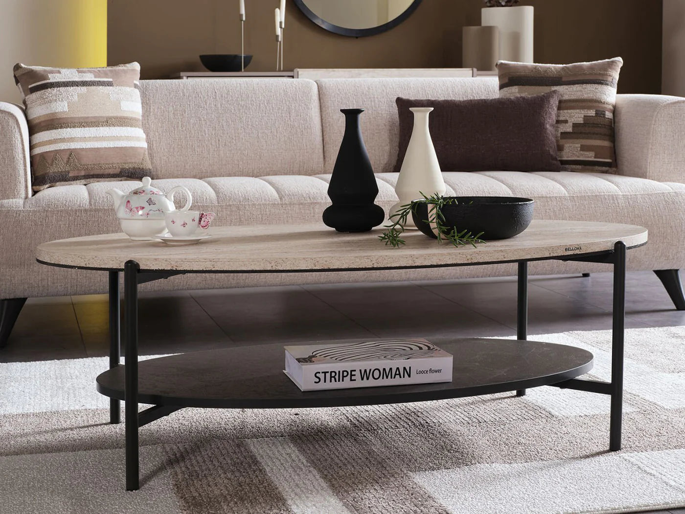 Mona 93&quot; Wide Extendable Sofa