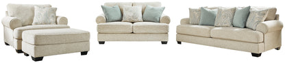 Monaghan Sandstone 4-Pieces Living Room Set