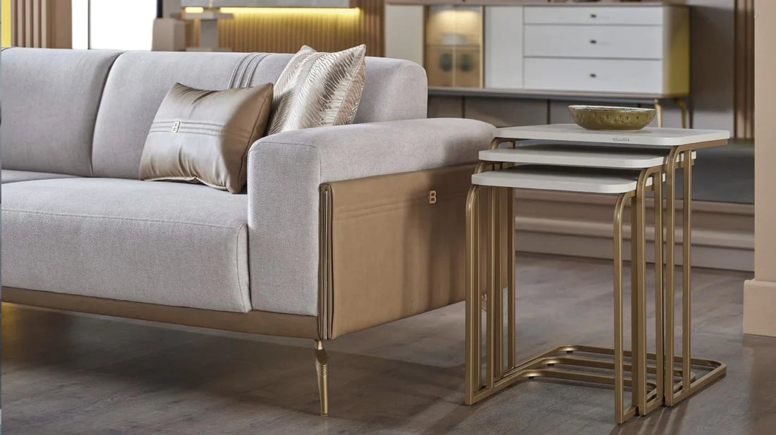 Montella Rome Vizon Living Room Set