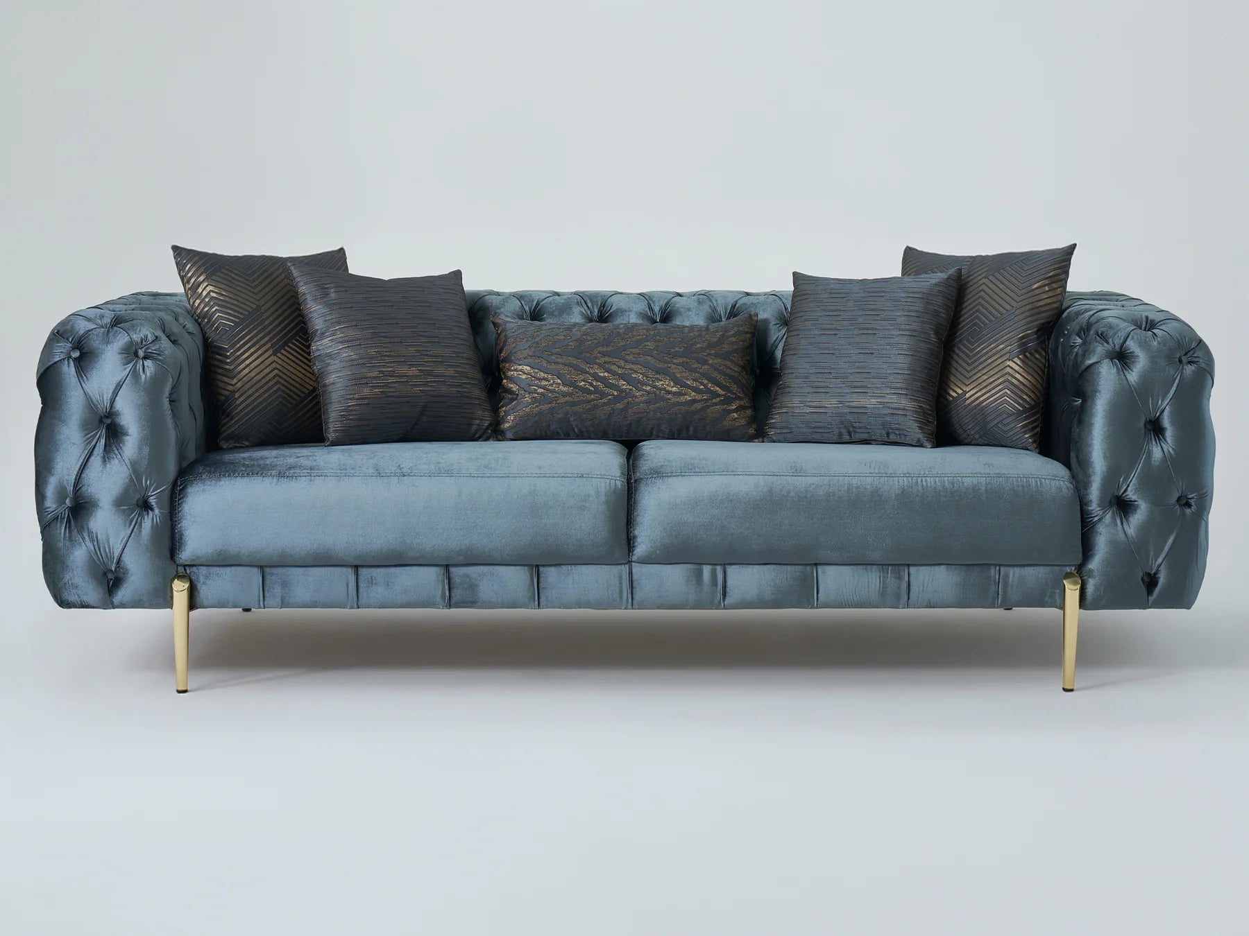 Moss 90.5&quot; Wide Tufted Sofa