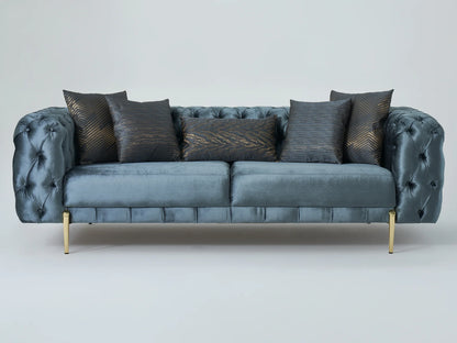 Moss 90.5&quot; Wide Tufted Sofa