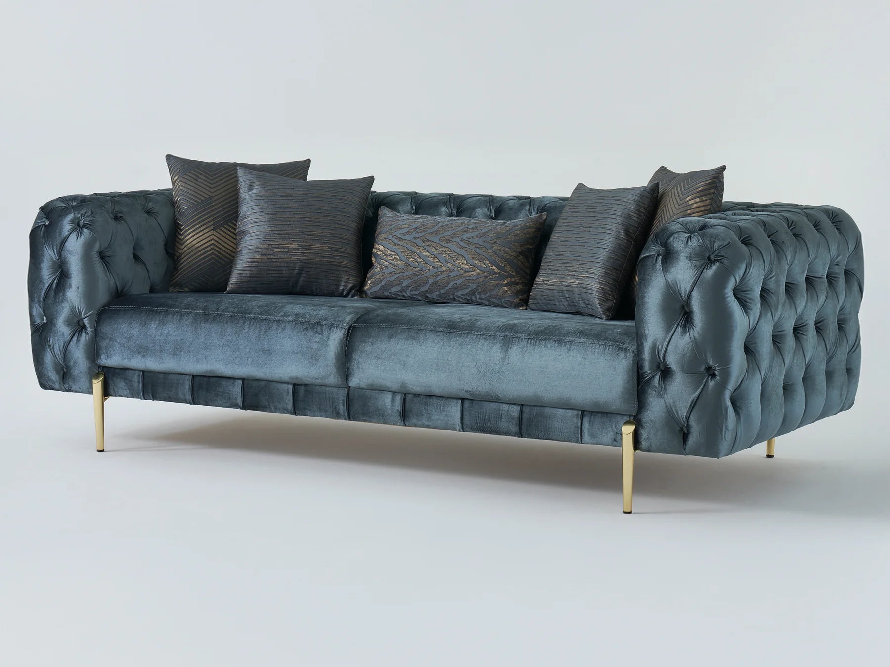 Moss 90.5&quot; Wide Tufted Sofa