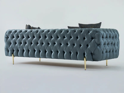 Moss 90.5&quot; Wide Tufted Sofa