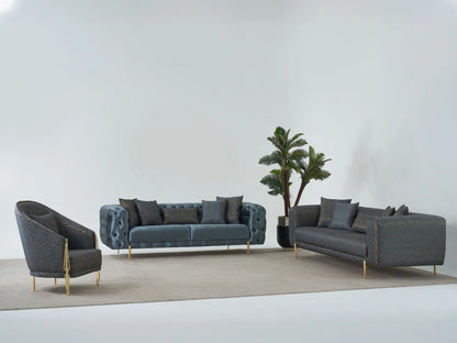 Moss 90.5&quot; Wide Tufted Sofa