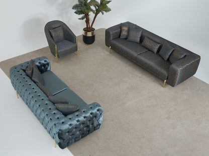 Moss 90.5&quot; Wide Tufted Sofa