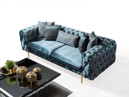 Moss 90.5&quot; Wide Tufted Sofa