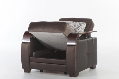 Natural Prestige Brown Living Room Set