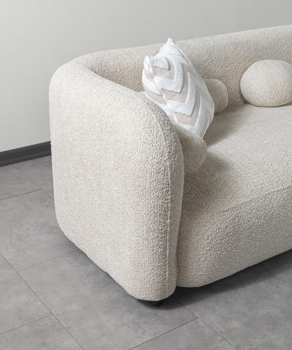Liva Sand Boucle RAF 110&quot; Sectional