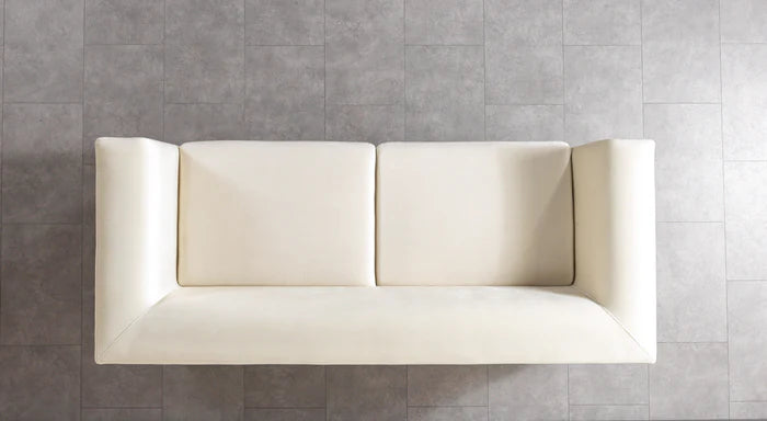 Anica Ivory Velvet Sofa &amp; Loveseat