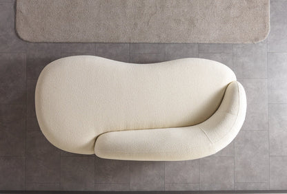 Bonita Ivory Boucle Sofa Chaise