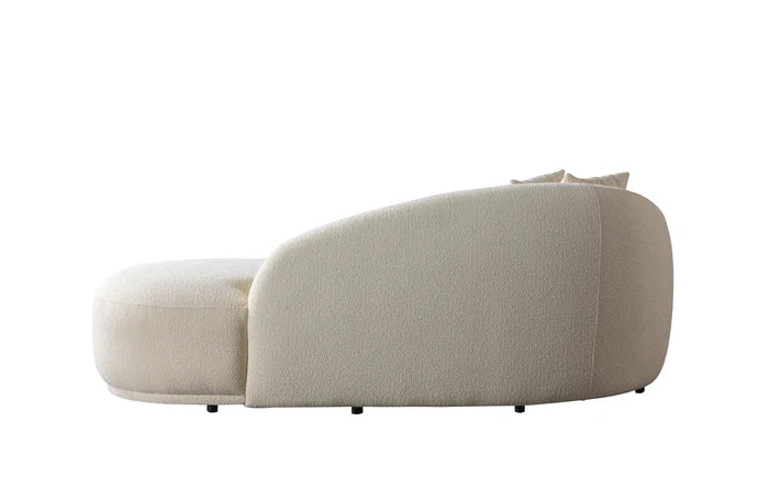 Bonita Ivory Boucle Sofa Chaise
