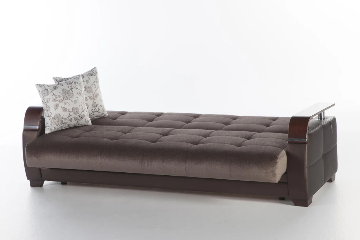 Natural Prestige Brown Living Room Set