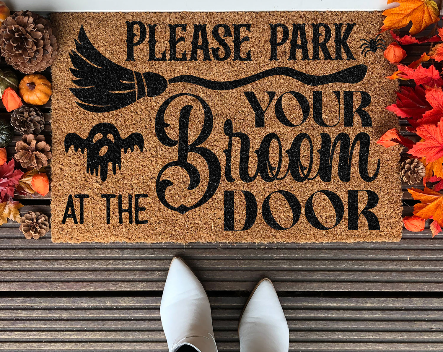 Halloween Welcome Doormat