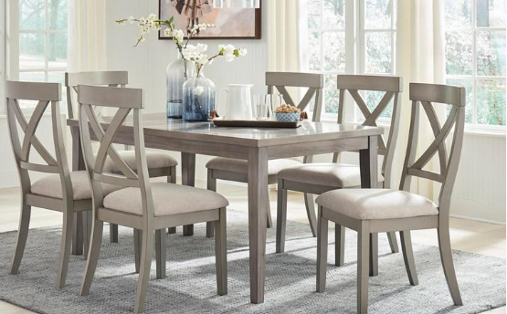 Parellen Gray Dining Table