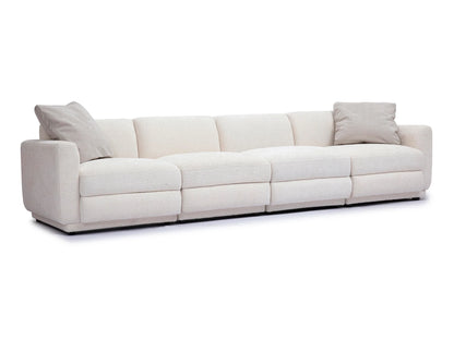 Sofá seccional de dos piezas Lindyn color marfil