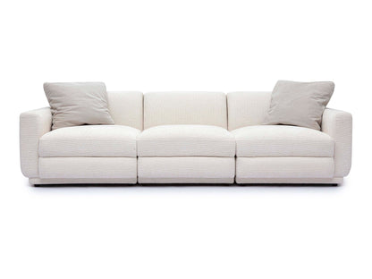 Sofá seccional de dos piezas Lindyn color marfil