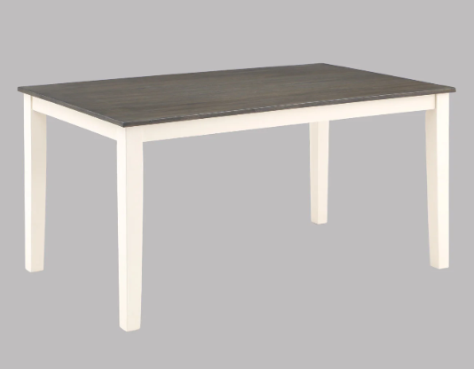 Rowan Chalk Gray 6-pice Dining Table