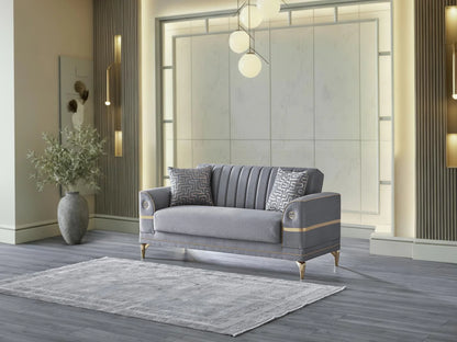 Royal Nevada Gray Living Room Set