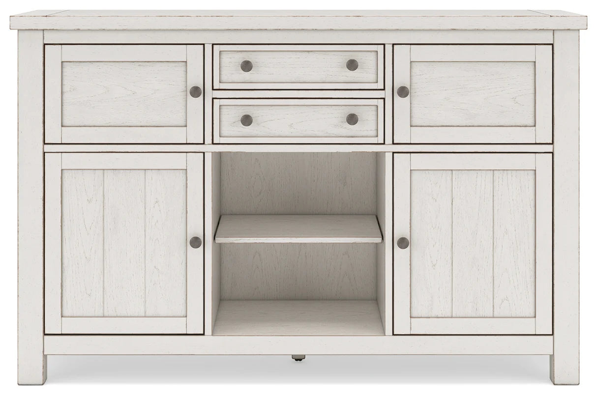 Robbinsdale Antique White Dining Server