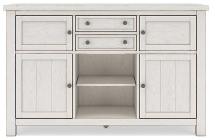 Robbinsdale Antique White Dining Server