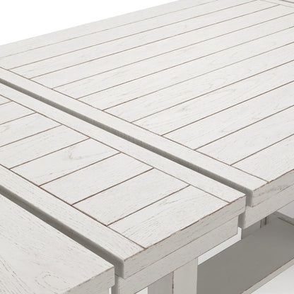 Juego de comedor extensible Ralene marrón medio