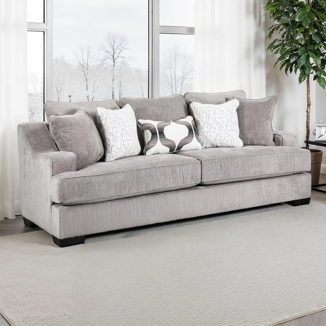 Juego de sala de estar Mayfield Transitional