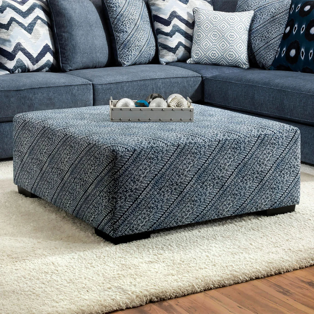 Brielle Blue Sectional