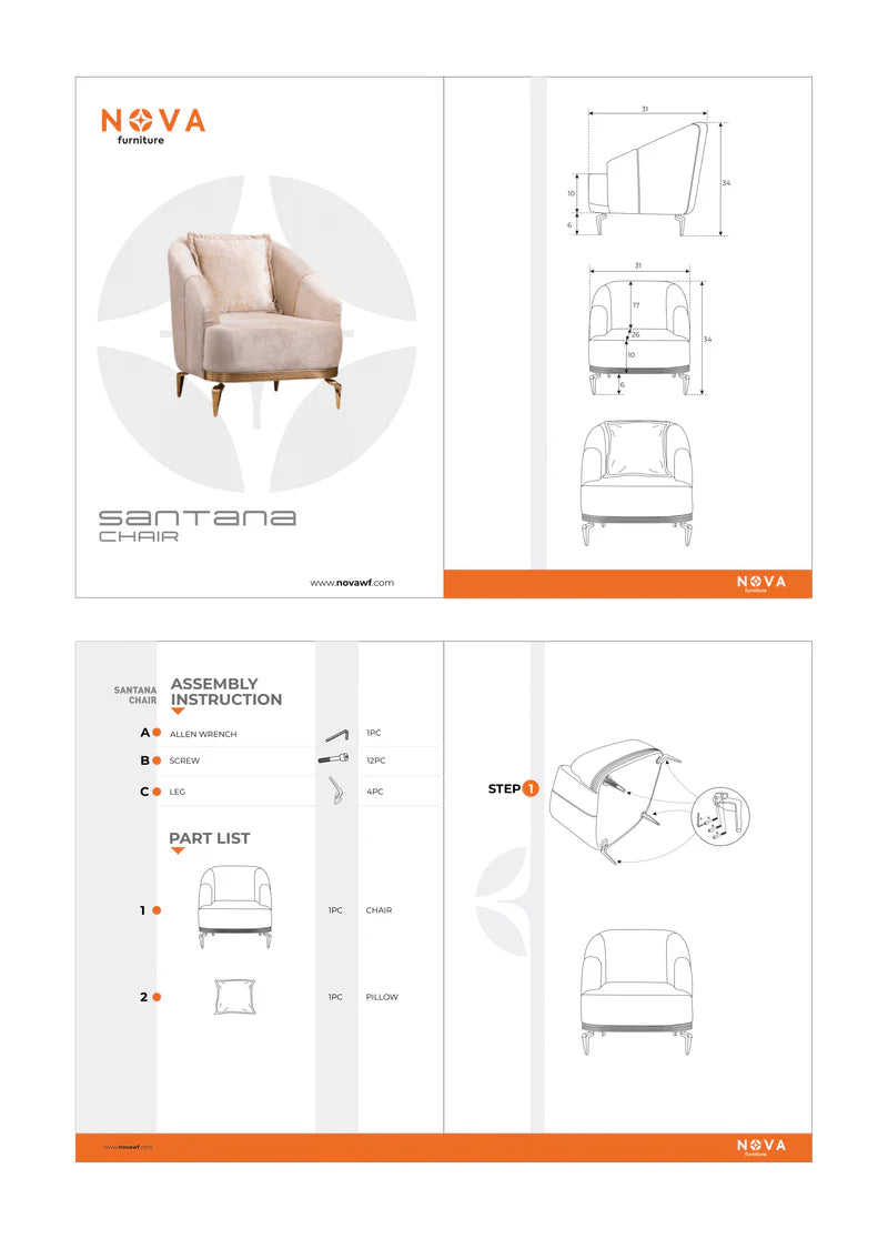 Santana Silver Velvet Sofa &amp; Loveseat