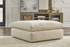 Elyza Oversized Accent Ottoman - Decohub Home