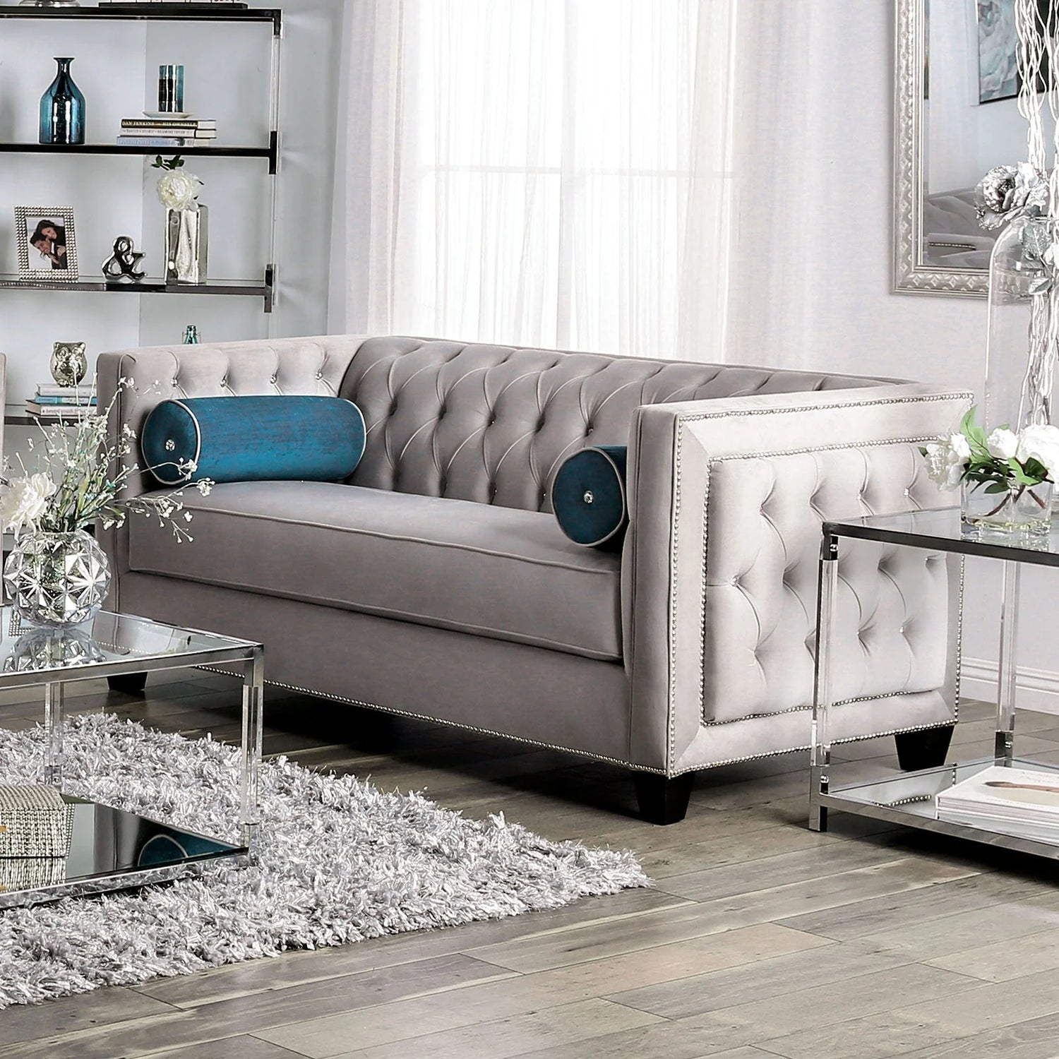 Silvan Modern 2-Pieces Living Room Set