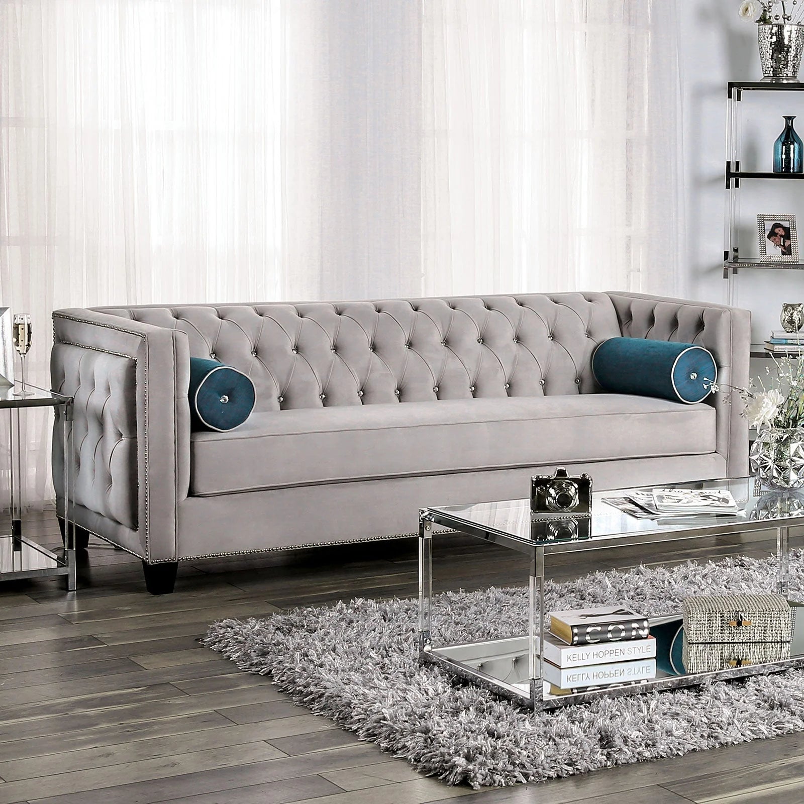 Silvan Modern 2-Pieces Living Room Set