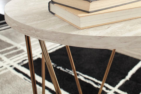 Tarica Faux Marble Table (Set of 3)