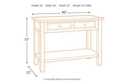 Bolanburg Console Table