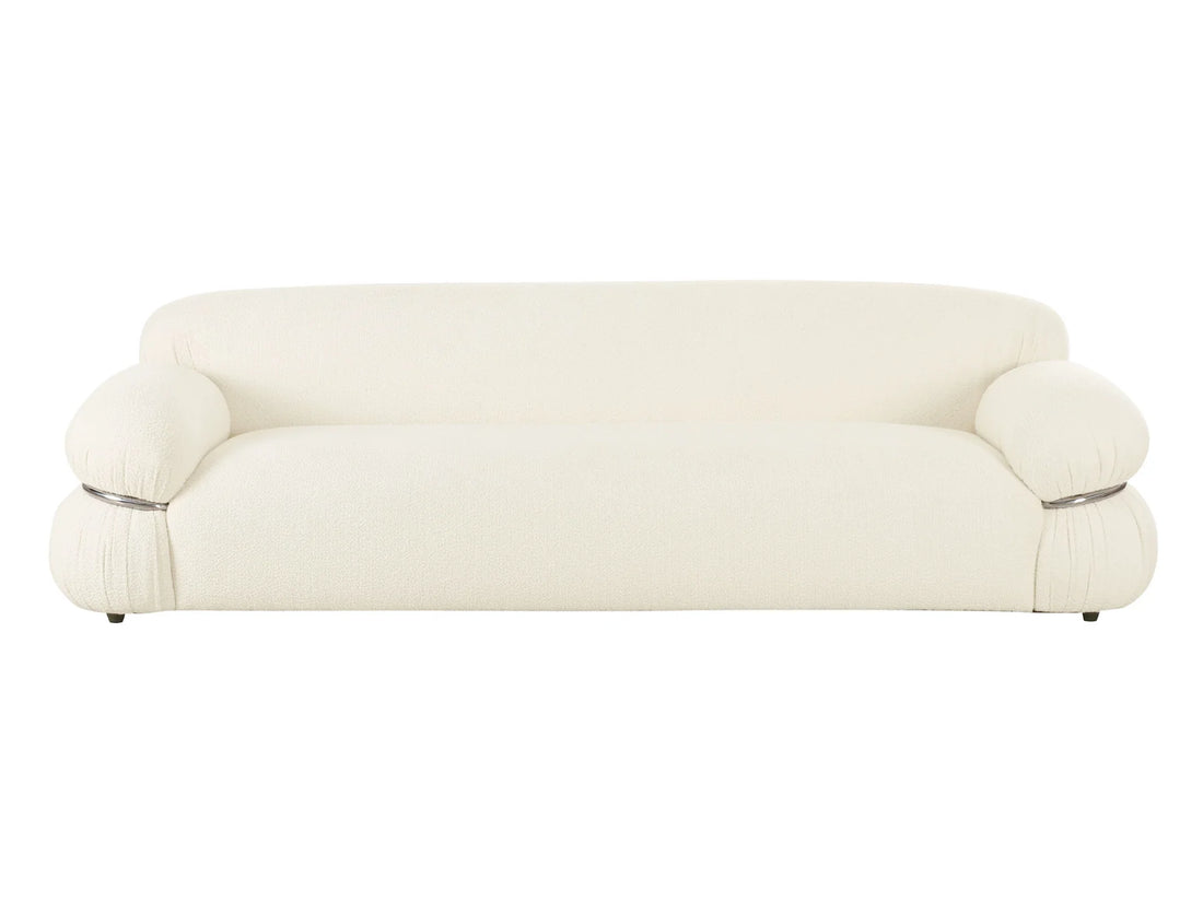 Sofá seccional de dos piezas Lindyn color marfil