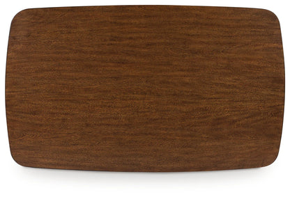 Juego de comedor extensible Ralene marrón medio