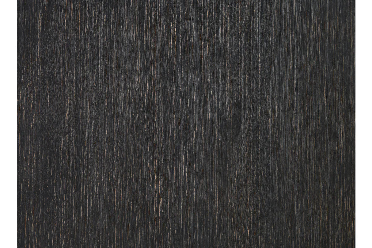 Tyler Creek Black/Gray Display Cabinet