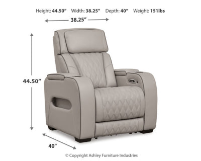 Boyington Power Reclining Sofa and Recliner