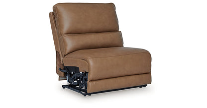 DeepWakes Caramel Modular Power Reclining Sectional