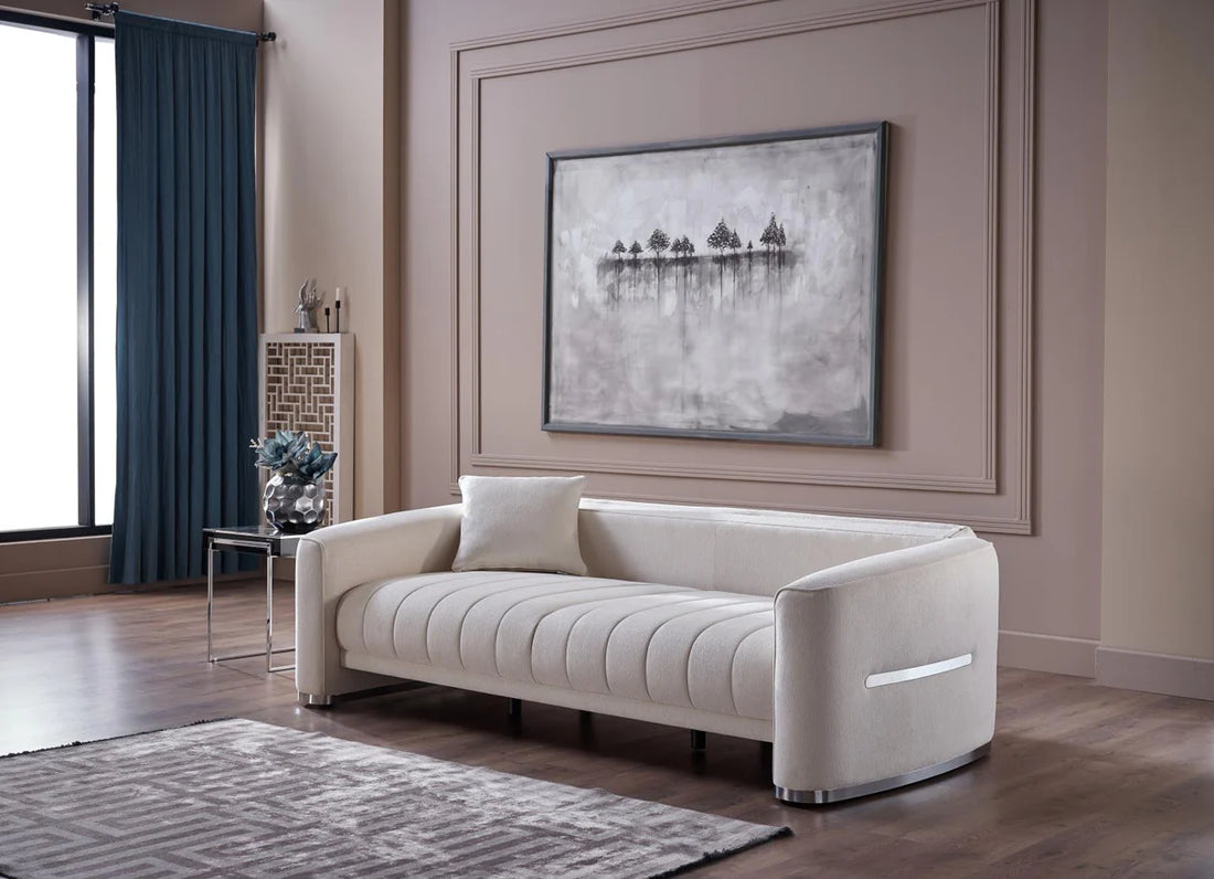 Venice Merit Cream Sleeper Sofa