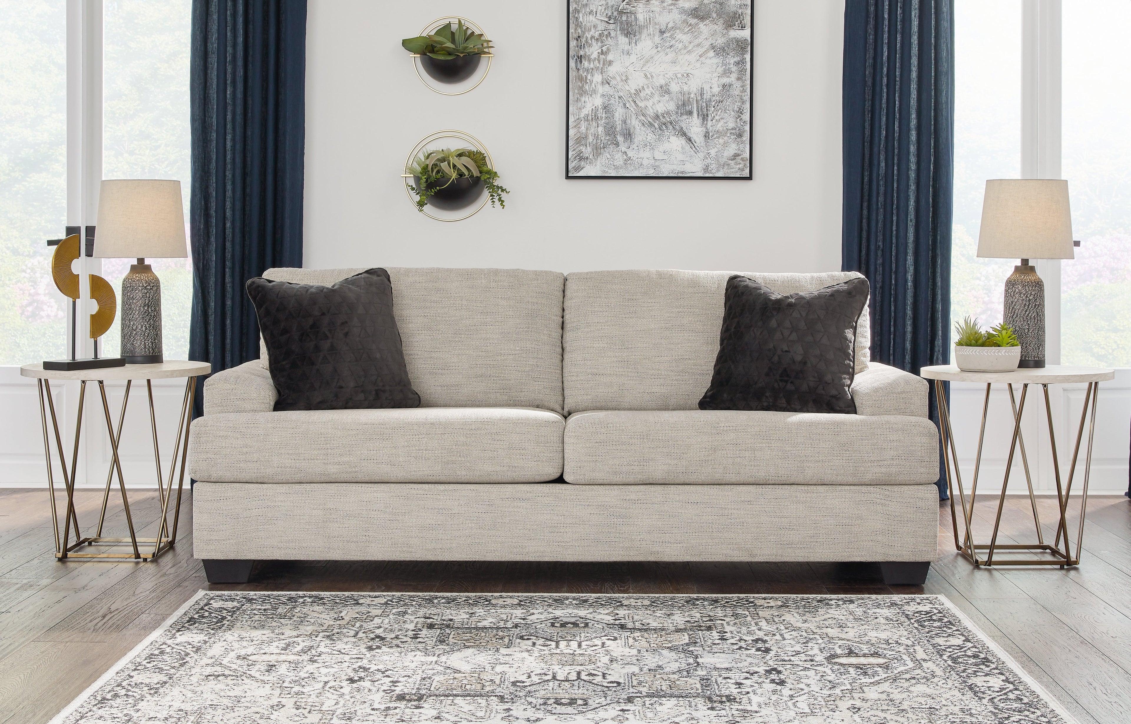 Vayda Contemporary Sofa with Chair