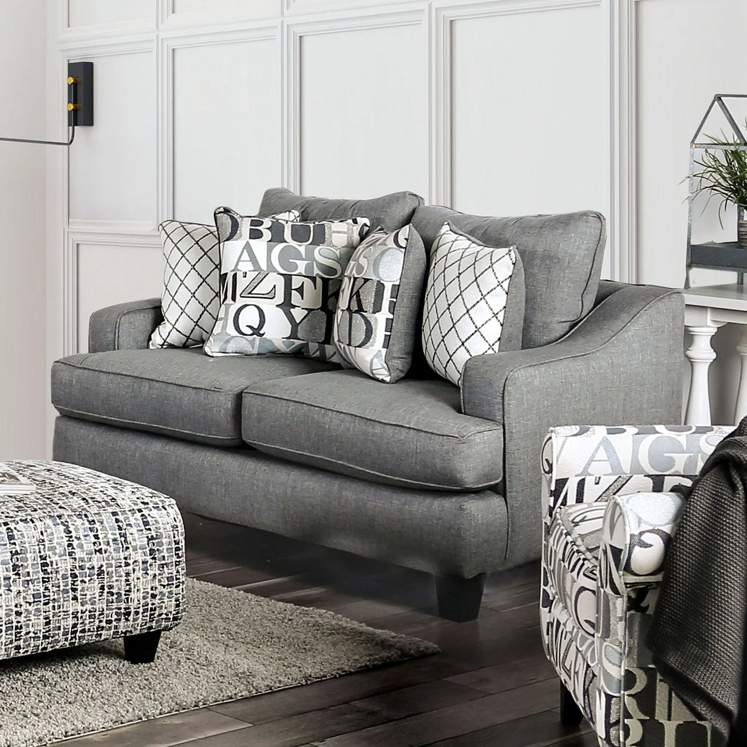 Verne Transitional Living Room Set