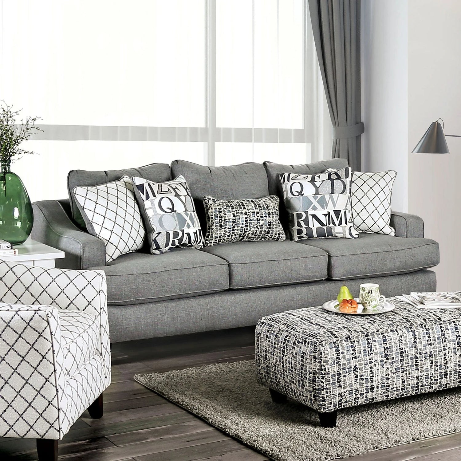 Verne Transitional Living Room Set