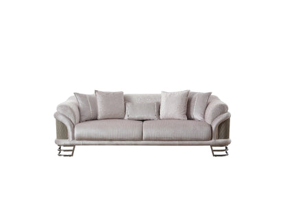 Versace 3-Pieces Modern Living Room Set