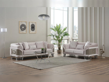 Versace 3-Pieces Modern Living Room Set