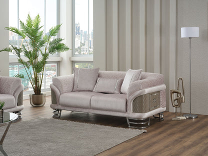 Versace 3-Pieces Modern Living Room Set
