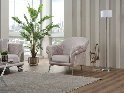 Versace 3-Pieces Modern Living Room Set