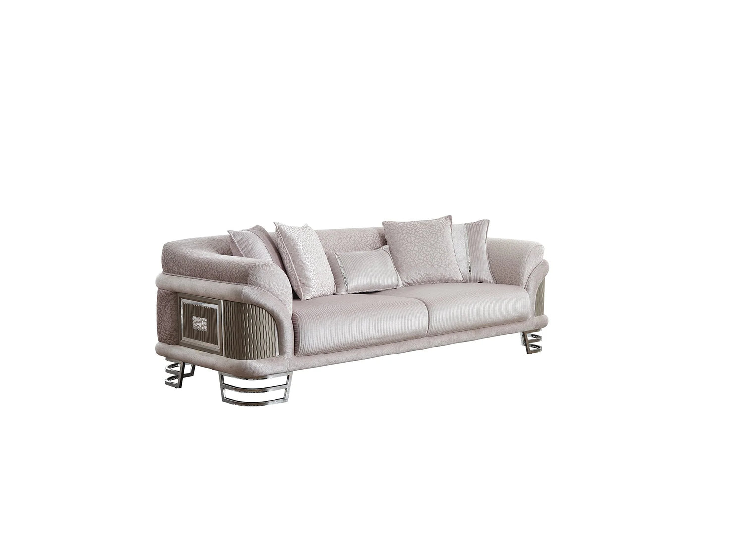 Versace 3-Pieces Modern Living Room Set