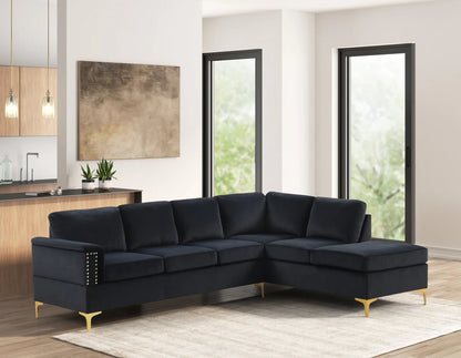 Vogue Velvet Sectional